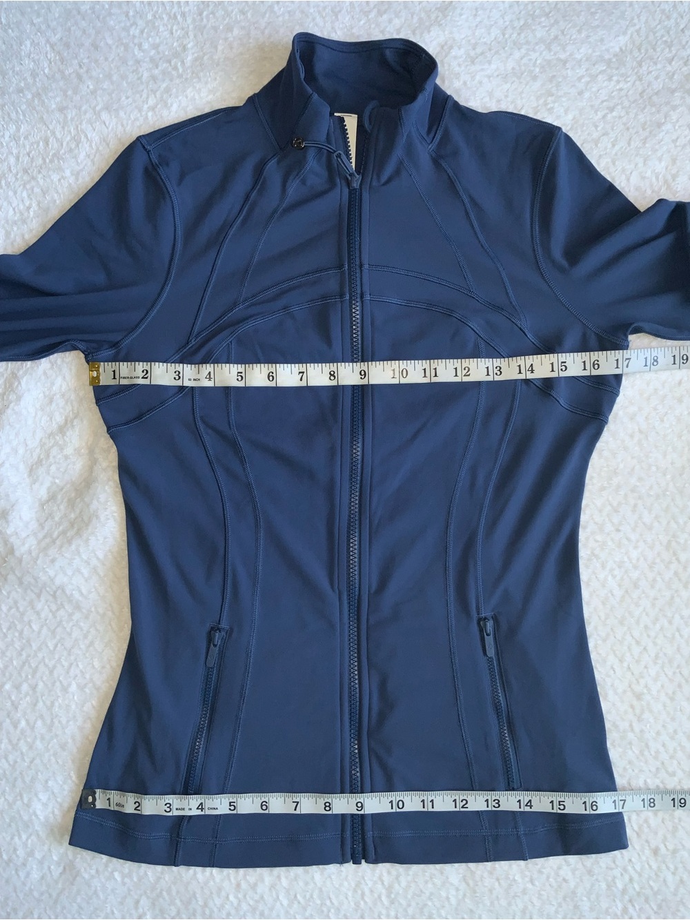 Lululemon Navy Full-Zip Athletic Jacket - Picture 4 of 8